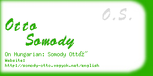 otto somody business card